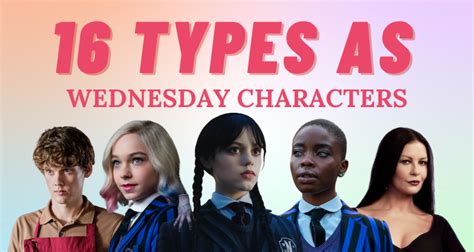 wednesday mbti|wednesday mbti characters names.